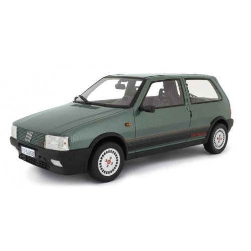 FIAT UNO TURBO I.E.1987 METALLIC GREEN 1:18 Laudo Racing Auto Stradali Modellino