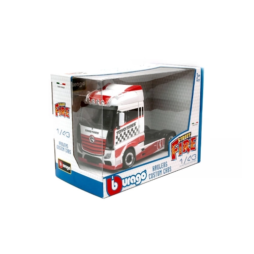 MERCEDES ACTROS GIGASPACE "TOYO TIRES" 1:43 Burago Camion Modellino