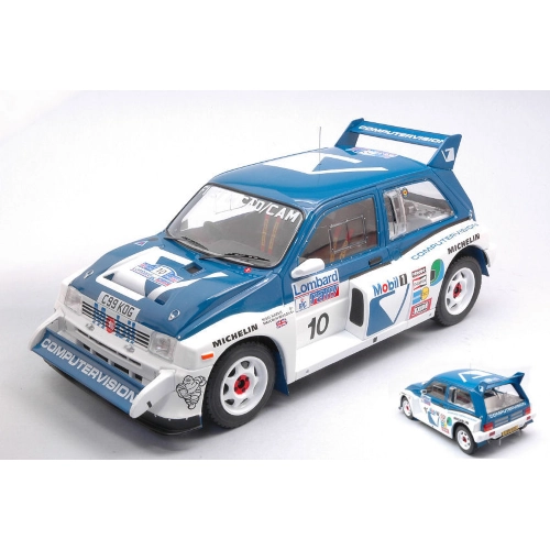 MG METRO 6R4 N.10 RAC RALLY 1986 WILSON-HARRIS 1:18 Ixo Model Auto Rally Modellino