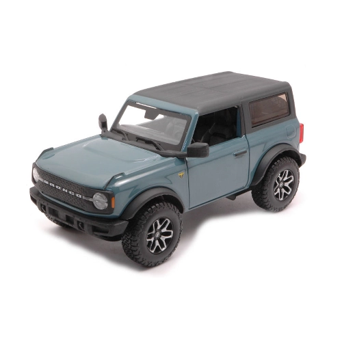 FORD BRONCO BADLANDS 2021 LIGHT BLUE 1:24 Maisto Auto Stradali Modellino