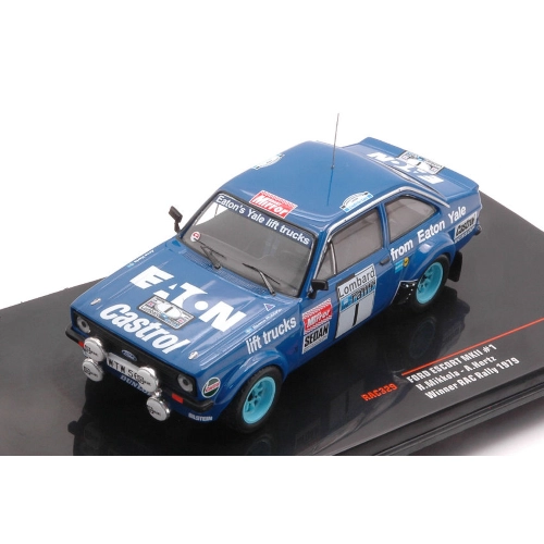 FORD ESCORT MK II N.1 RAC RALLY 1979 MIKKOLA-HERTZ 1:43 Ixo Model Auto Rally Modellino