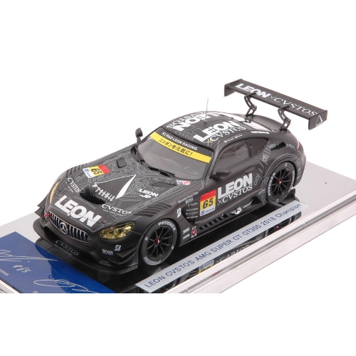 MERCEDES LEON CVSTOS AMG N.65 SUPER GT300 2018 CHAMPION CAR 1:43 Ebbro Auto Competizione Modellino