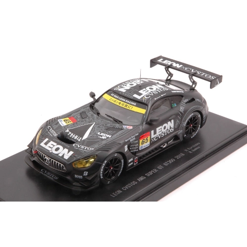 MERCEDES LEON CVSTOS AMG N.65 SUPER GT300 2018 H.KUROSAWA-N.GAMOU 1:43 Ebbro Auto Competizione Modellino