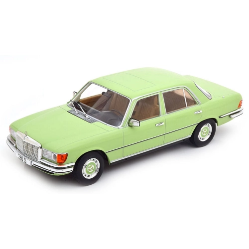 MERCEDES 280 S (W116) 1972 LIGHT GREEN 1:18 ModelCarGroup Auto Stradali Modellino