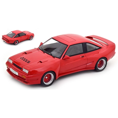 OPEL MANTA B MATTING 1991 RED 1:18 ModelCarGroup Auto Stradali Modellino