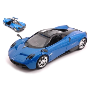 PAGANI HUAYRA 2012 BLUE 1:24 Mondo Motors Auto Stradali Modellino