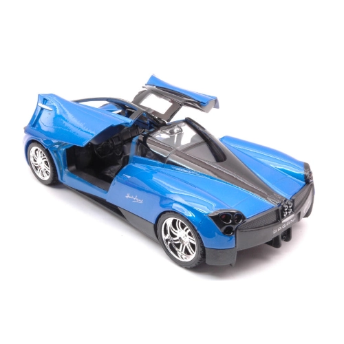 PAGANI HUAYRA 2012 BLUE 1:24 Mondo Motors Auto Stradali Modellino