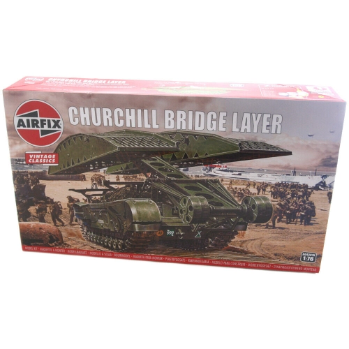 CHURCHILL BRIDGE LAYER KIT 1:76 Airfix Kit Mezzi Militari Modellino