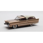 CHRYSLER PLAINSMAN CONCEPT RESTORED 1956 BRONZE/WHITE 1:43 Matrix Scale Models Auto Stradali Modellino