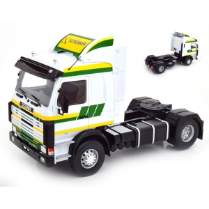 SCANIA 143 TOP 1987 LINE WHITE/GREEN 1:18 ModelCarGroup Camion Modellino