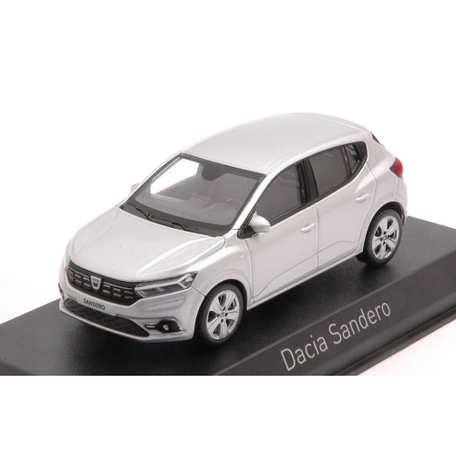 DACIA SANDERO 2021 HIGHLAND GREY 1:43 Norev Auto Stradali Modellino
