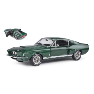 SHELBY MUSTANG GT500 1967 DARK GREEN 1:18 Solido Auto Stradali Modellino