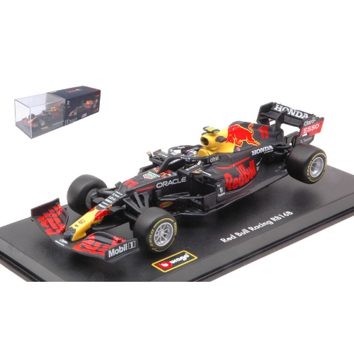 RED BULL RB16B SERGIO PEREZ 2021 N.11 SIGNATURE 1:43 Burago Formula 1 Modellino