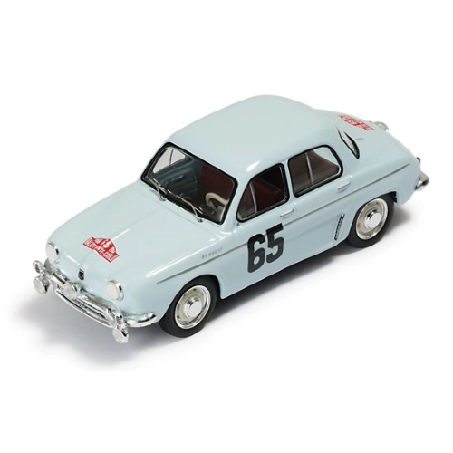 RENAULT DAUPHINE GORDINI N.65 WINNER RALLY MONTECARLO 1958 G.MONRAISSE-J.FERET 1:43 Ixo Model Auto Rally Modellino