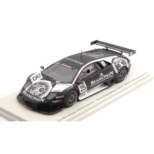 LAMBORGHINI MURCIELAGO LP670 R-SV N.25 FIA GT1 2010 R.ZONTA-KECHELE 1:43 Spark Model Auto Competizione Modellino