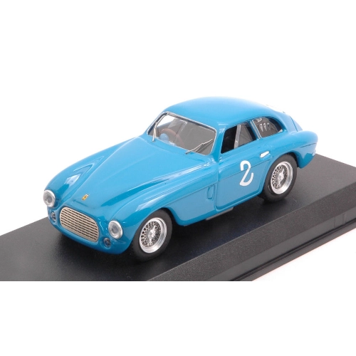 FERRARI 166 MM BERLINETTA N.2 4th CIRCUITO DO PORTO 1950 YVONNE SIMON 1:43 Art Model Auto Competizione Modellino