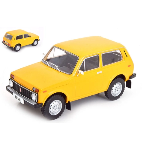 LADA NIVA 1600 (VAZ 2121) 1977 YELLOW 1:18 ModelCarGroup Auto Stradali Modellino