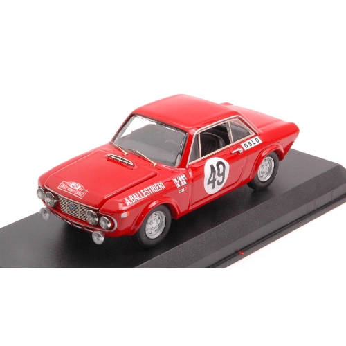 LANCIA FULVIA 1.6 COUPE' HF N.49 MONTE CARLO 1970 BALLESTRIERI-AUDETTO 1:43 Best Model Auto Rally Modellino