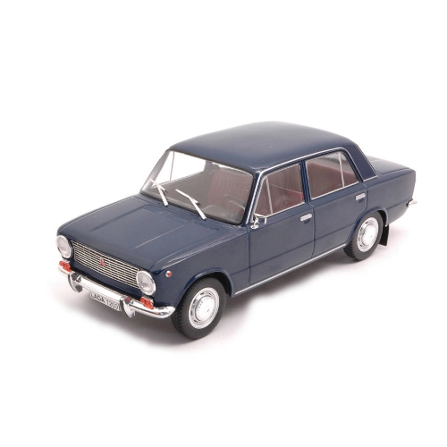 LADA 1200 (FIAT 124) 1970 DARK BLUE 1:24 Whitebox Auto Stradali Modellino