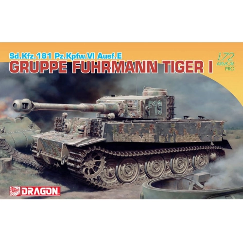 SD.KFZ.181 PZ.KFPW.VI AUSF.E GRUPPE FEHR.TIGER I KIT 1:72 Dragon Kit Mezzi Militari Modellino
