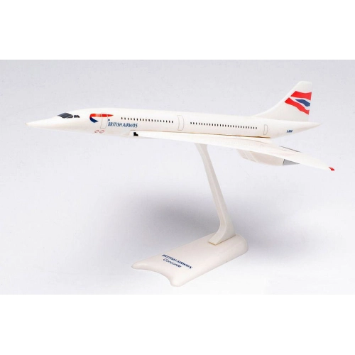 BAC CONCORDE BRITISH AIRWAYS 1:250 Herpa Aerei Modellino