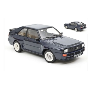 AUDI SPORT QUATTRO 1985 DARK BLUE 1:18 Norev Auto Stradali Modellino