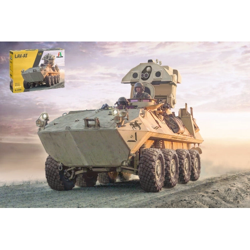 LAV-25 T.U.A. KIT 1:35 Italeri Kit Mezzi Militari Modellino