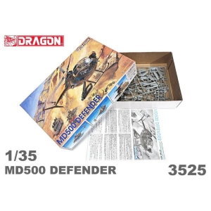 MD500 DEFENDER KIT 1:35 Dragon Kit Mezzi Militari Modellino