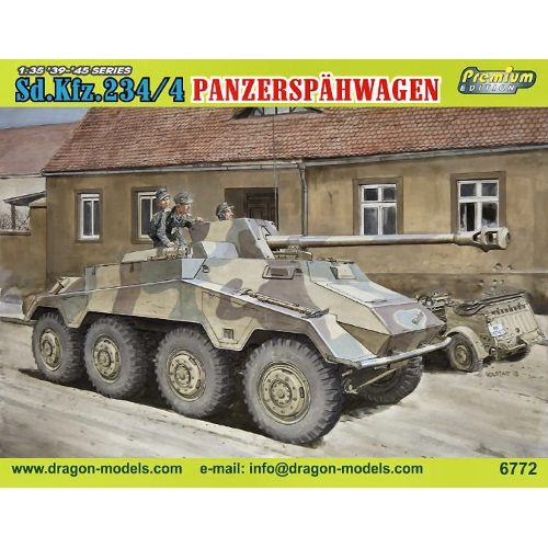SD.KFZ.234/4 KIT 1:35 Dragon Kit Mezzi Militari Modellino