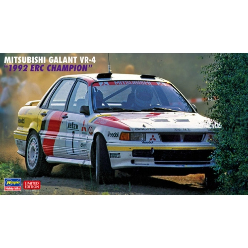 MITSUBISHI GALANT VR-4 1992 ERC CHAMPION KIT 1:24 Hasegawa Kit Auto Modellino