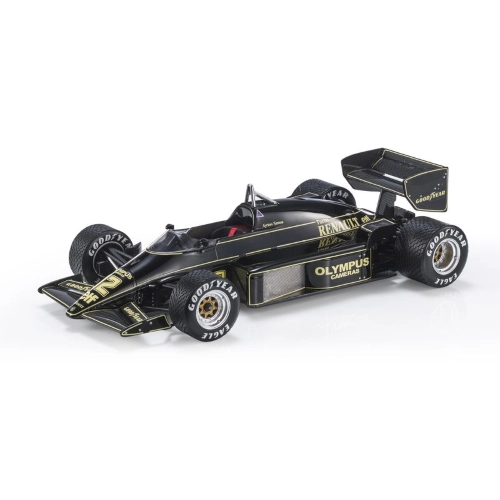 LOTUS 97T RENAULT TURBO N.12 WINNER PORTUGAL GP 1985 AYRTON SENNA 1:18 Gp Replicas Formula 1 Modellino