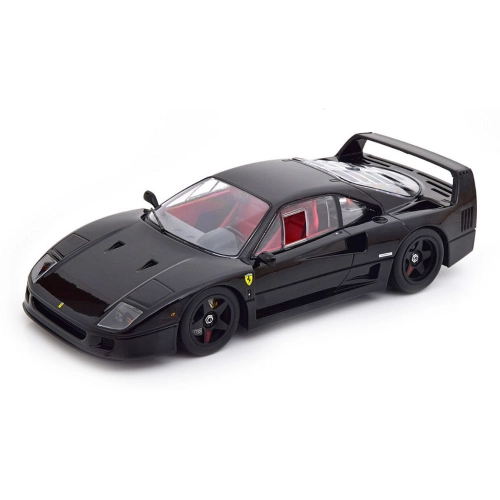FERRARI F40 LIGHTWEIGHT 1990 BLACK 1:18 KK Scale Auto Stradali Modellino