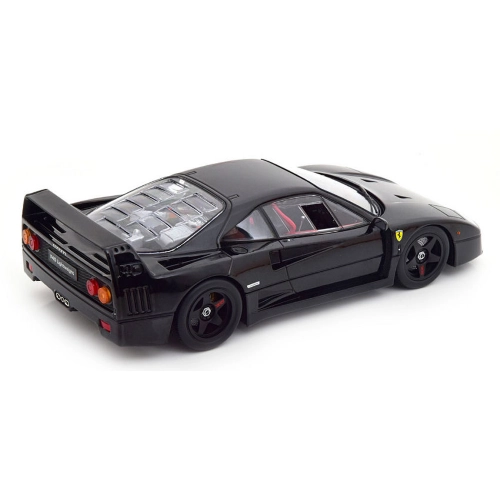 FERRARI F40 LIGHTWEIGHT 1990 BLACK 1:18 KK Scale Auto Stradali Modellino