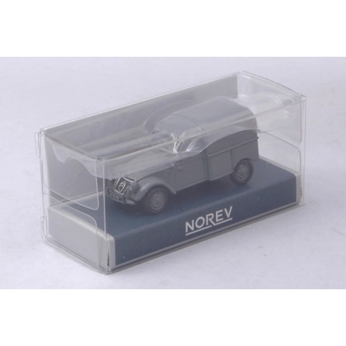 CITROEN 2 CV AU 1953 DARK GREY 1:87 Norev Auto Stradali Modellino