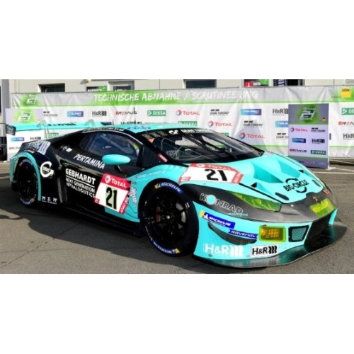 LAMBORGHINI HURACAN GT3 N.21 24 H NURBURGRING 2020 MAPELLI-DI MARTINO-PERERA-JEFFERIES 1:18 Spark Model Auto Competizione Modellino