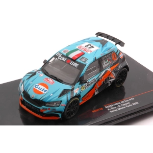 SKODA FABIA R5 EVO N.43 RALLY MONTE CARLO 2020 GINO-FAPPANI 1:43 Ixo Model Auto Rally Modellino