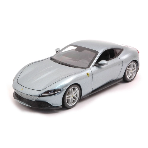 FERRARI ROMA 2020 SILVER 1:24 Burago Auto Stradali Modellino