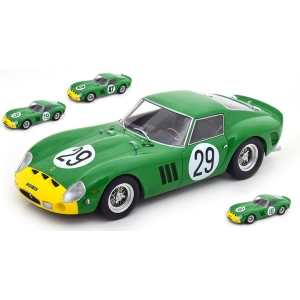 FERRARI 250 GTO DAVID PIPER RACING WITH DECALS FOR N.47-29-19-18 1:18 KK Scale Auto Competizione Modellino