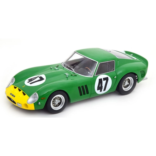 FERRARI 250 GTO DAVID PIPER RACING WITH DECALS FOR N.47-29-19-18 1:18 KK Scale Auto Competizione Modellino