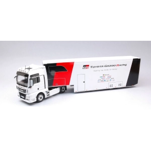 MAN TGX XXL D38 TOYOTA GAZOO RACING 2019 WRC TRANSPORT 1:43 Ixo Model Camion Modellino