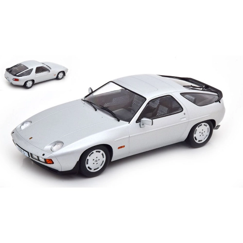 PORSCHE 928S COUPE 1979 SILVER 1:18 ModelCarGroup Auto Stradali Modellino