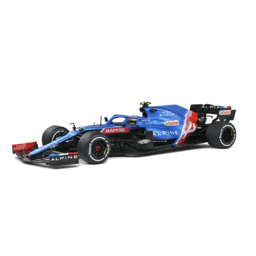 ALPINE A521 ESTEBAN OCON 2021 N.31 PORTUGAL GP 1:18 Solido Formula 1 Modellino