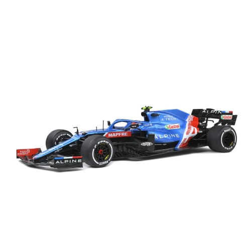 ALPINE A521 ESTEBAN OCON 2021 N.31 HUNGARY GP 1:18 Solido Formula 1 Modellino