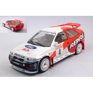 FORD ESCORT RS COSWORTH N.4 RALLY SAN REMO 1996 SAINZ/MOYA 1:18 Ixo Model Auto Rally Modellino