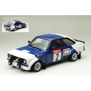FORD ESCORT MKII RS1800 N.2 1983 CIRCUIT OF ARDENNES AIRIKKALA-PIRONEN 1:18 SunStar Auto Rally Modellino