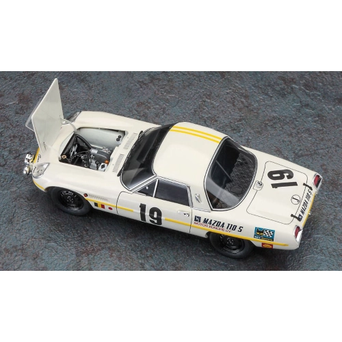 MAZDA COSMO SPORT 1968 MARATHON DE LA ROUTE SUPER DETAIL KIT 1:24 Hasegawa Kit Auto Modellino