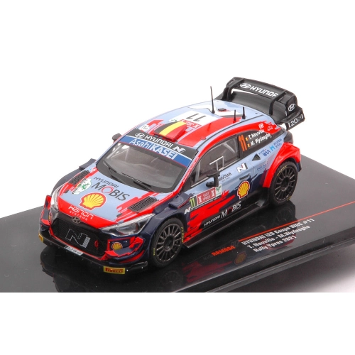 HYUNDAI i20 COUPE WRC N.11 RALLY YPRES 2021 NEUVILLE/WYDAEGHE 1:43 Ixo Model Auto Rally Modellino
