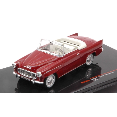 SKODA FELICIA ROADMASTER 1959 RED 1:43 Ixo Model Auto Stradali Modellino