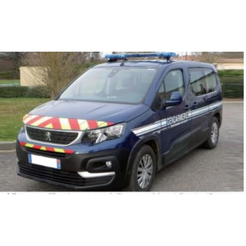 PEUGEOT RIFTER 2019 GENDARMERIE 1:43 Norev Forze dell'Ordine Modellino