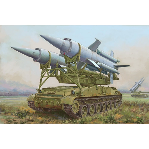 SOVIET 2K11A TEL W/MISSILE KRUG-A KIT 1:72 Trumpeter Kit Mezzi Militari Modellino